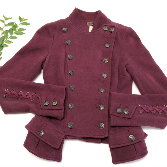 Free People Jackets & Blazers - We The Free People military Victorian jacket Sz 0